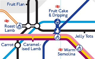 Illustration for article titled Mapping the London tube—by taste